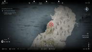 Fukushima Mosaku's location on Awaji Island (Image via Ubisoft)